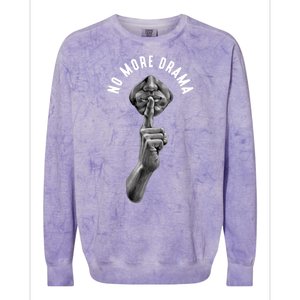 No More Drama Colorblast Crewneck Sweatshirt