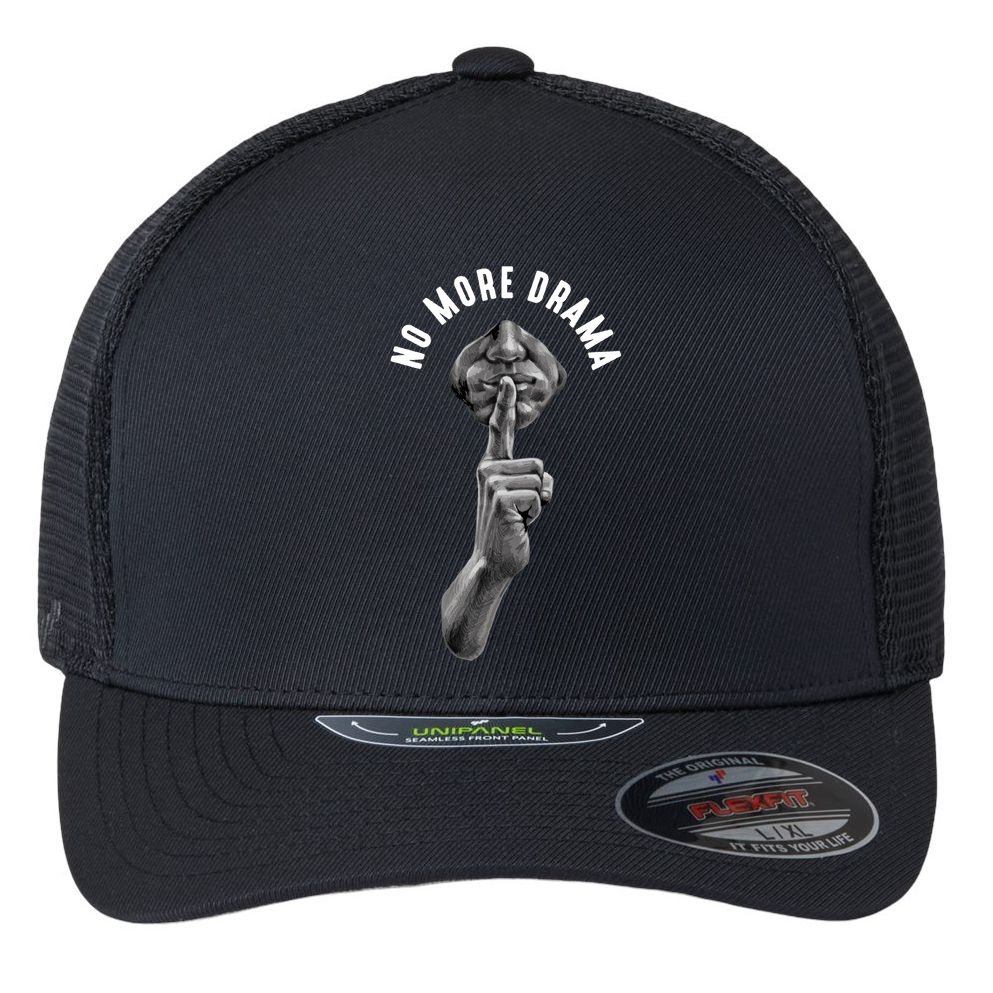No More Drama Flexfit Unipanel Trucker Cap