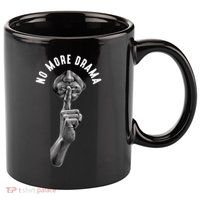 No More Drama 11oz C Handle Ceramic Mug
