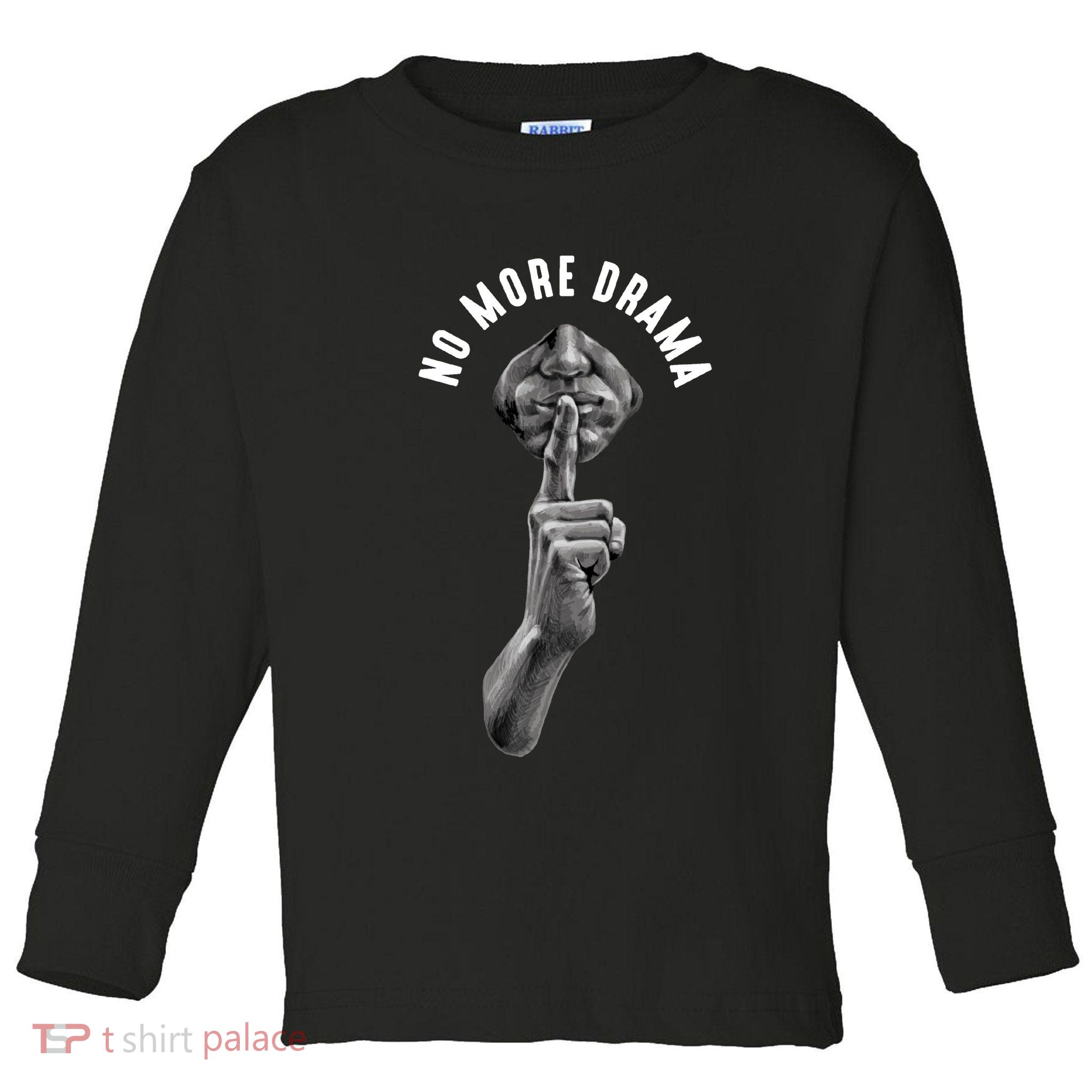 No More Drama Toddler Long Sleeve Shirt