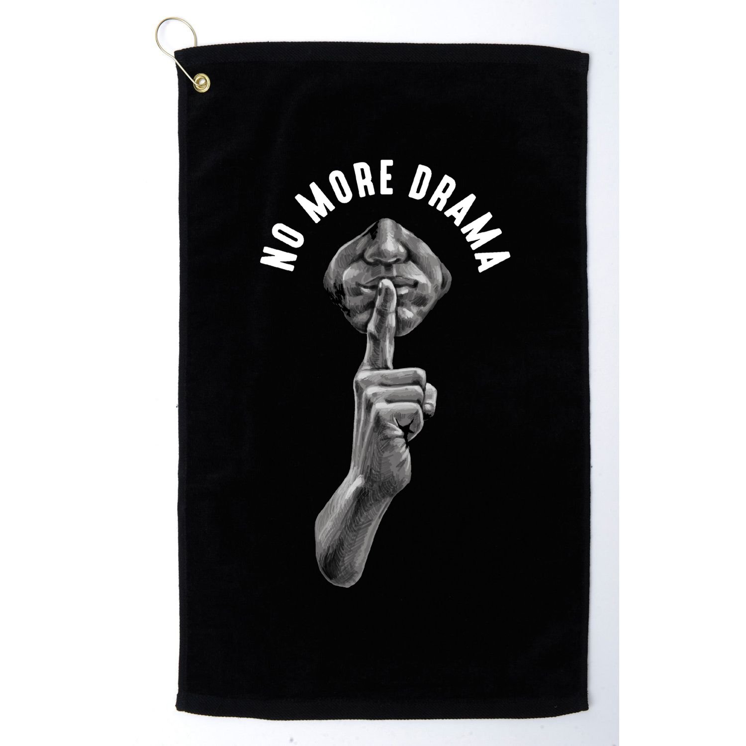 No More Drama Golf Towel