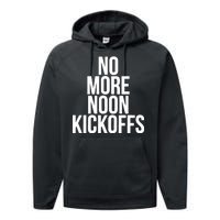 No More Noon Kickoffs Performance Fleece Hoodie