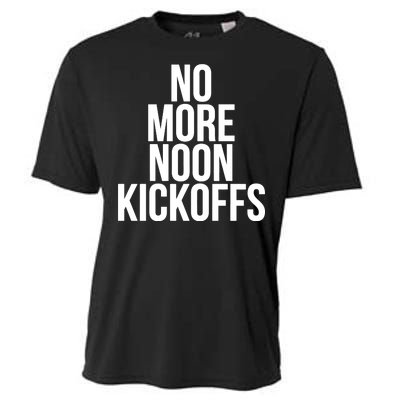 No More Noon Kickoffs Cooling Performance Crew T-Shirt