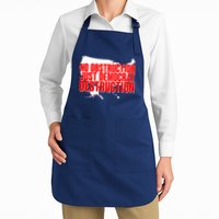 No Obstruction Just Democrat Destruction Apron