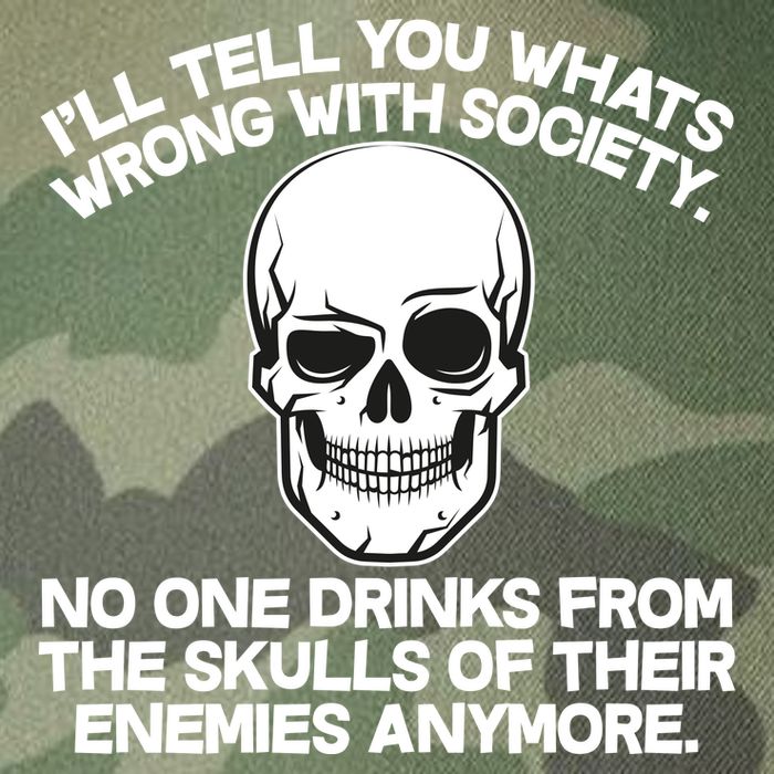 No One Drinks From The Skulls of Their Enemies Anymore Legacy Tie Dye Trucker Hat