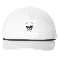 No One Drinks From The Skulls of Their Enemies Anymore Snapback Five-Panel Rope Hat