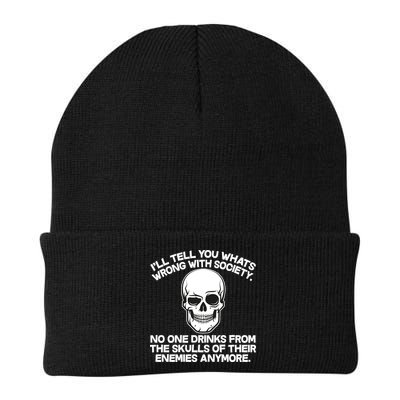 No One Drinks From The Skulls of Their Enemies Anymore Beanie