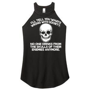 No One Drinks From The Skulls of Their Enemies Anymore Women's Perfect Tri Rocker Tank