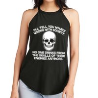 No One Drinks From The Skulls of Their Enemies Anymore Women's Perfect Tri Rocker Tank