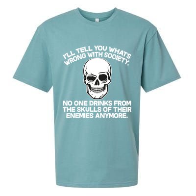 No One Drinks From The Skulls of Their Enemies Anymore Sueded Cloud Jersey T-Shirt