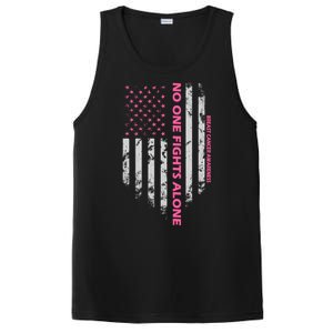 No One Fight Alone Breast Cancer Awareness Flag PosiCharge Competitor Tank