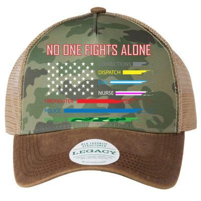 No One Fights Alone Legacy Tie Dye Trucker Hat