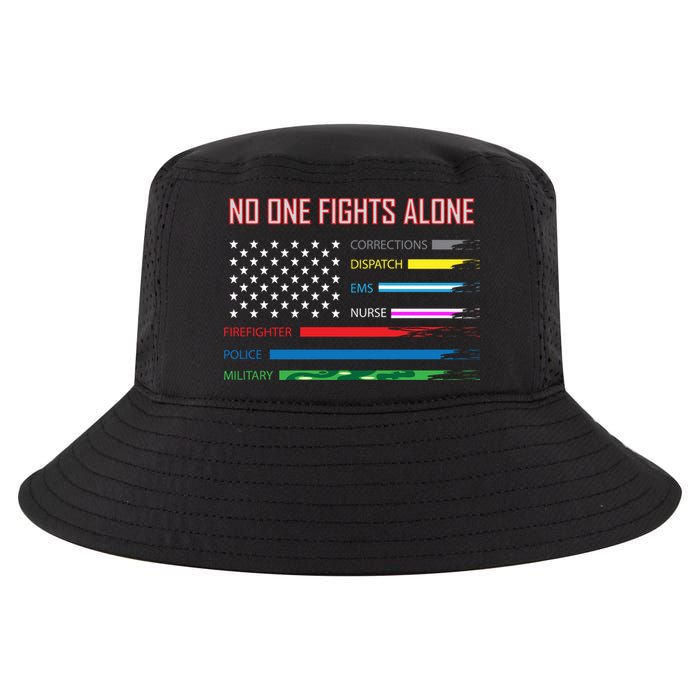 No One Fights Alone Cool Comfort Performance Bucket Hat