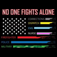 No One Fights Alone Apron
