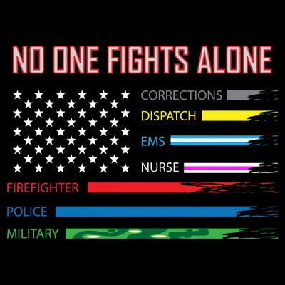 No One Fights Alone T-Shirt