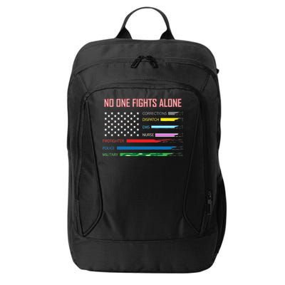 No One Fights Alone City Backpack