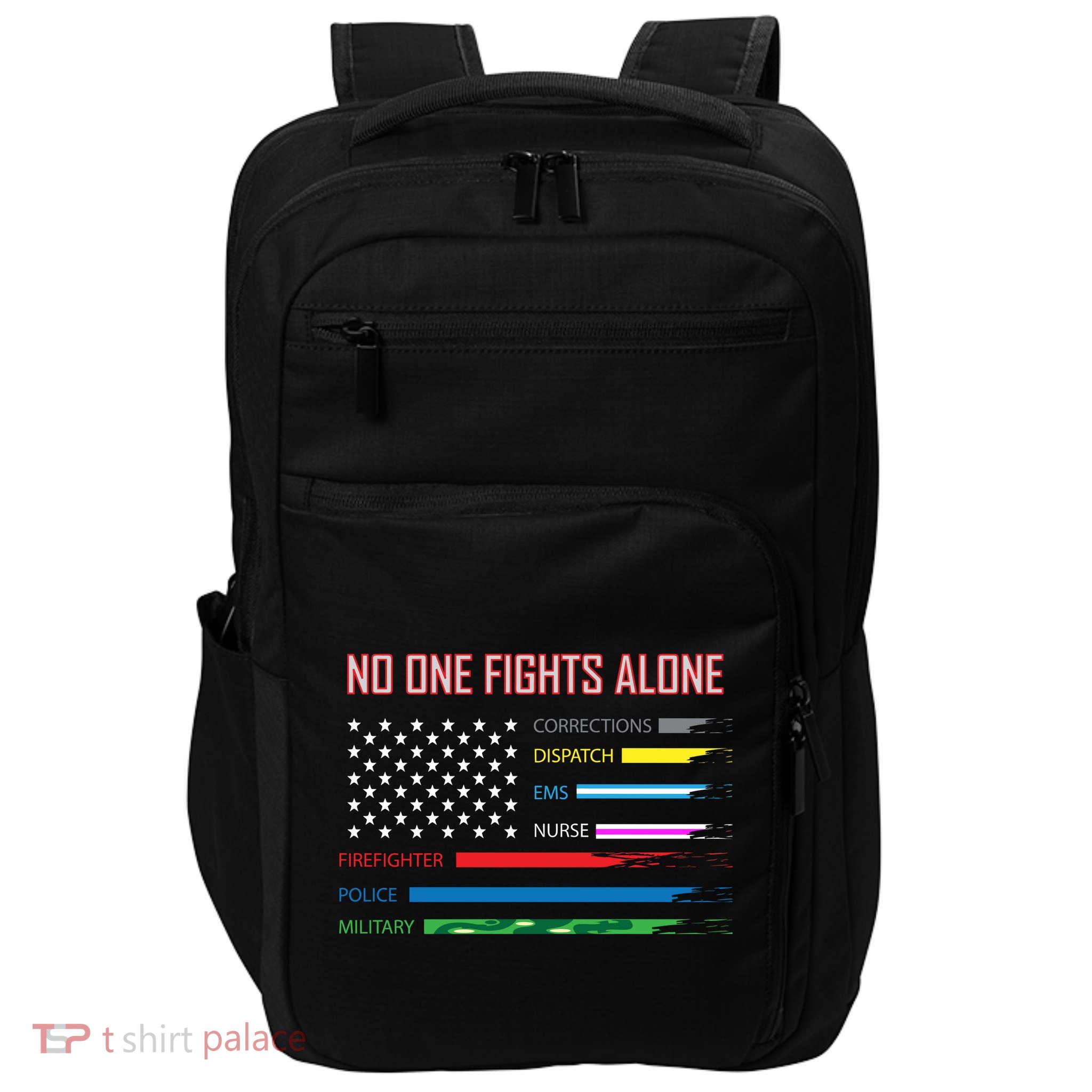 No One Fights Alone Impact Tech Backpack