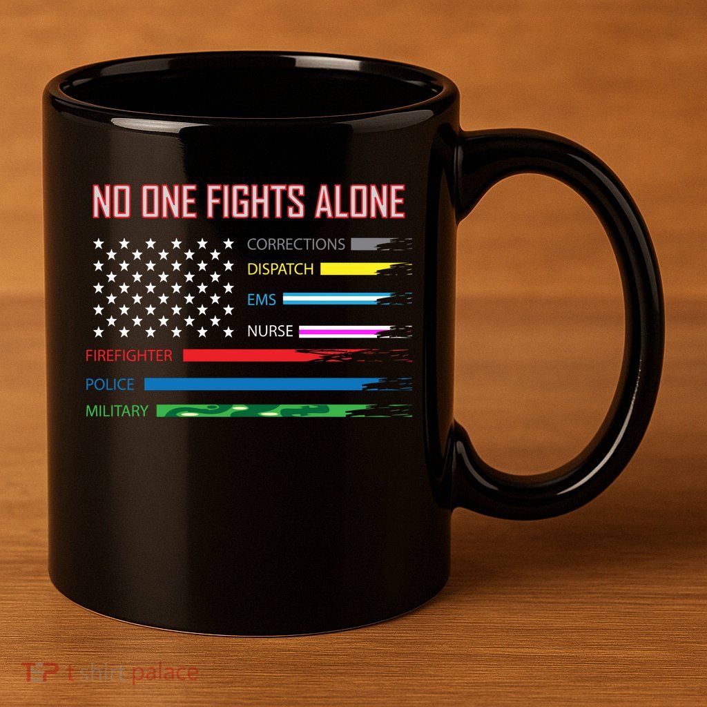 No One Fights Alone 11oz C Handle Ceramic Mug