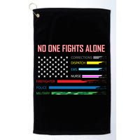 No One Fights Alone Golf Towel