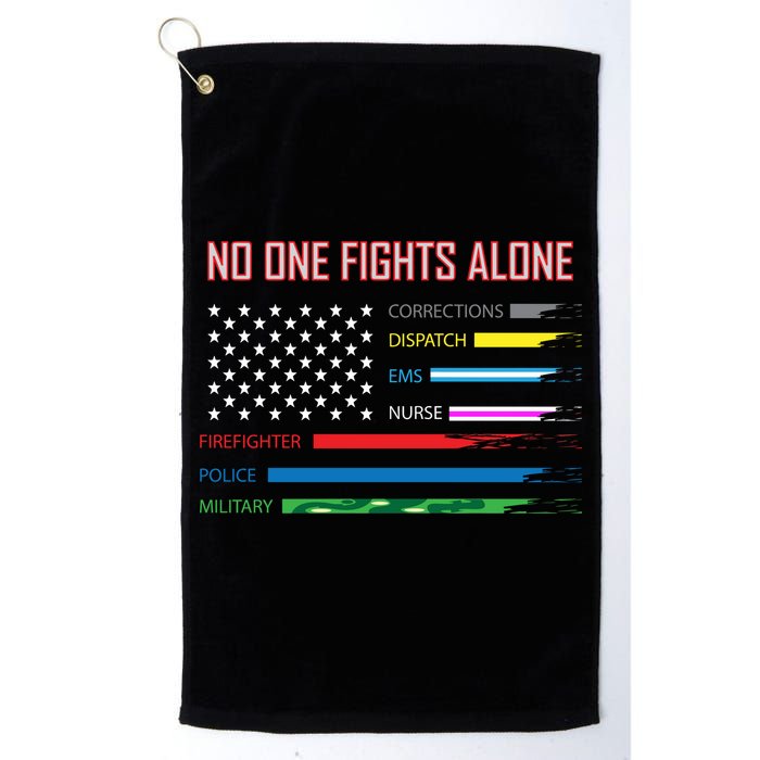 No One Fights Alone Golf Towel