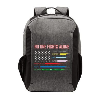 No One Fights Alone Vector Backpack