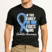 No One Fights Alone Diabetes Awareness Cooling Performance Crew T-Shirt