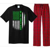 No One Fights Alone Mental Health Awareness Flag Pajama Set