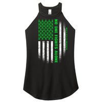 No One Fights Alone Mental Health Awareness Flag Women's Perfect Tri Rocker Tank