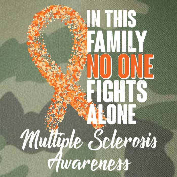 No One Fights Alone Multiple Sclerosis Awareness Legacy Tie Dye Trucker Hat