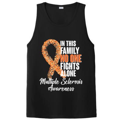 No One Fights Alone Multiple Sclerosis Awareness PosiCharge Competitor Tank