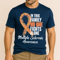 No One Fights Alone Multiple Sclerosis Awareness Performance Shirt