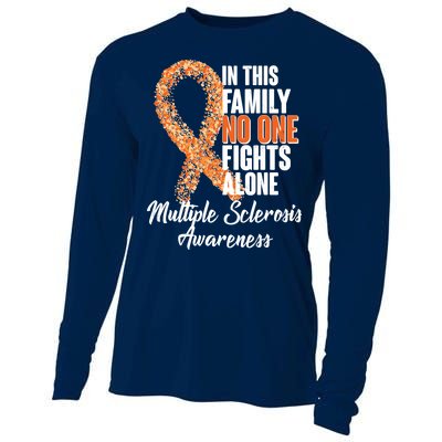 No One Fights Alone Multiple Sclerosis Awareness Cooling Performance Long Sleeve Crew