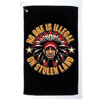 No One is Illegal On Stolen Land Golf Towel
