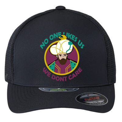 No One Likes Us We Don't Care Philadelphia Flexfit Unipanel Trucker Cap