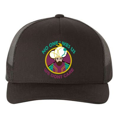 No One Likes Us We Don't Care Philadelphia Yupoong Adult 5-Panel Trucker Hat