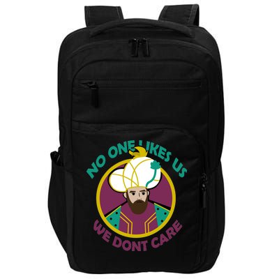 No One Likes Us We Don't Care Philadelphia Impact Tech Backpack