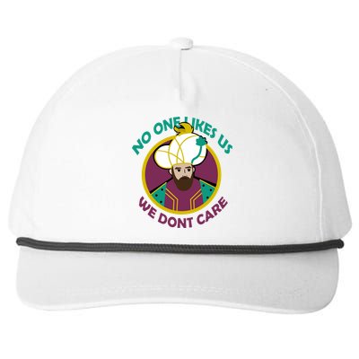 No One Likes Us We Don't Care Philadelphia Snapback Five-Panel Rope Hat