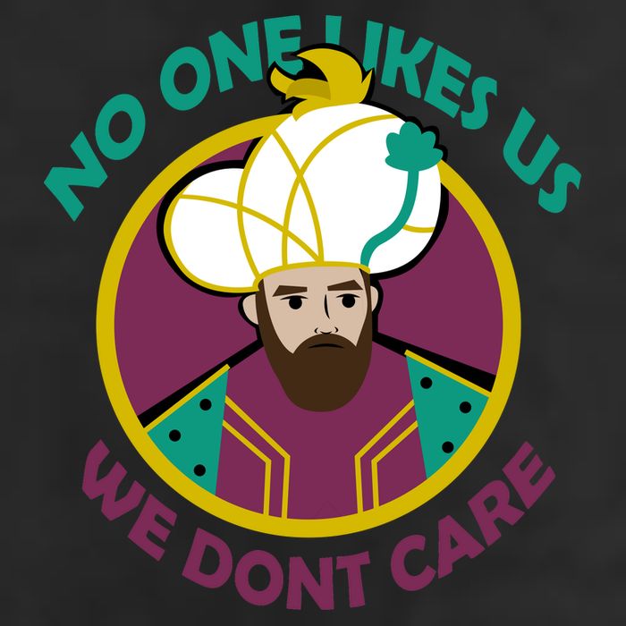 No One Likes Us We Don't Care Philadelphia Adult Drive Performance Visor