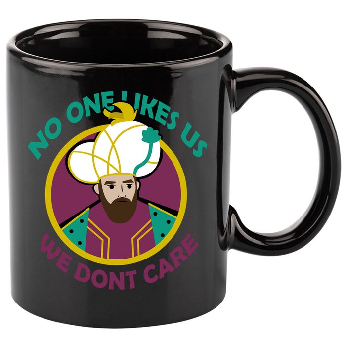 No One Likes Us We Don't Care Philadelphia 11oz C Handle Ceramic Mug