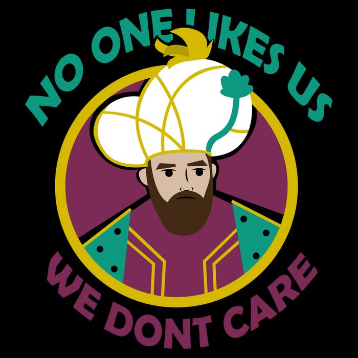 No One Likes Us We Don't Care Philadelphia Poster
