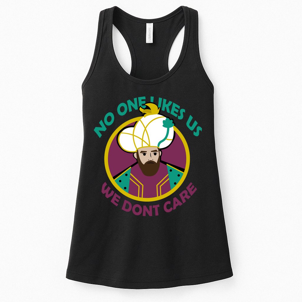 No One Likes Us We Don't Care Philadelphia Womens Tank Top