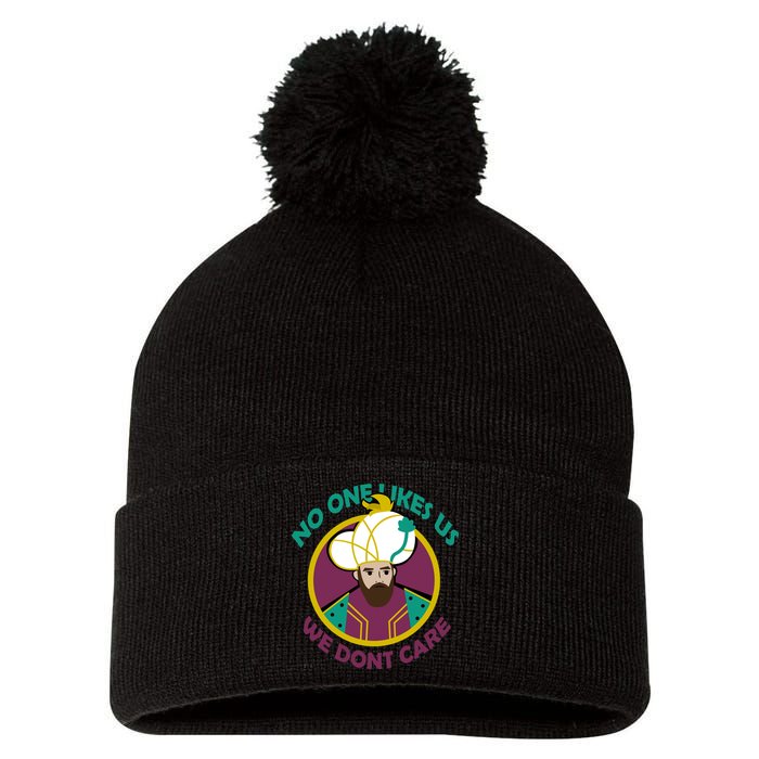 No One Likes Us We Don't Care Philadelphia Pom Pom 12in Knit Beanie