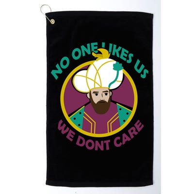 No One Likes Us We Don't Care Philadelphia Platinum Collection Golf Towel