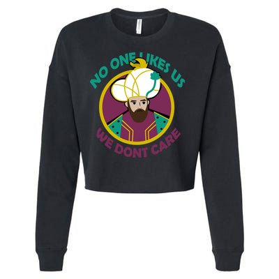 No One Likes Us We Don't Care Philadelphia Cropped Pullover Crew