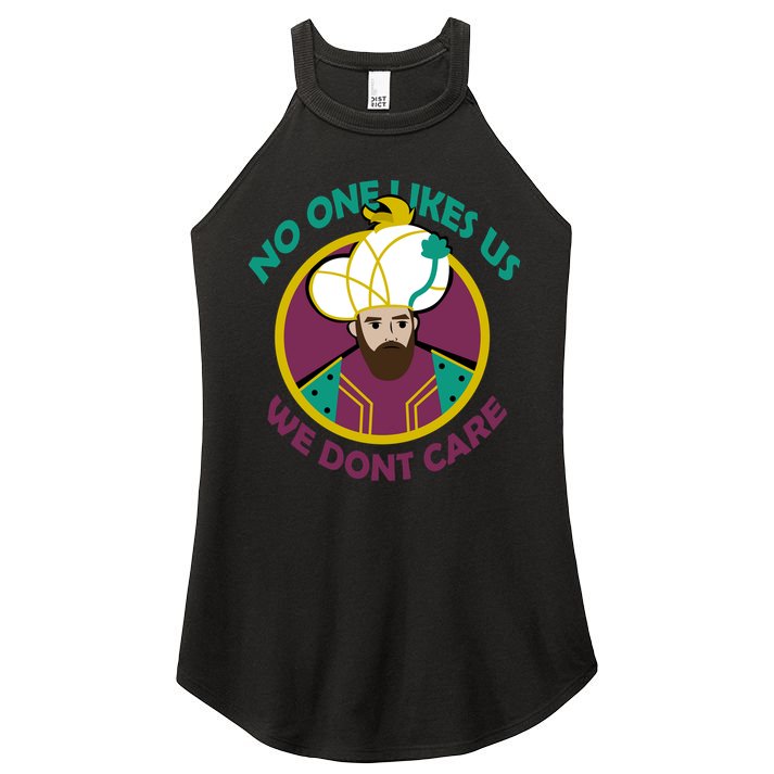 No One Likes Us We Don't Care Philadelphia Women's Perfect Tri Rocker Tank