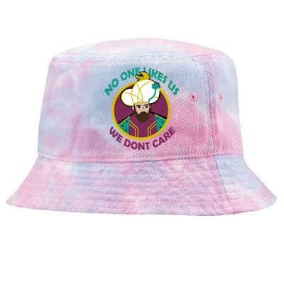 No One Likes Us We Don't Care Philadelphia Tie-Dyed Bucket Hat