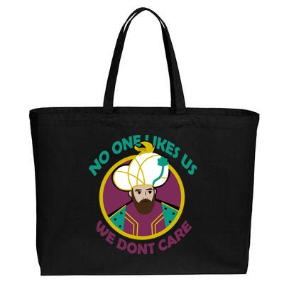 No One Likes Us We Don't Care Philadelphia Cotton Canvas Jumbo Tote