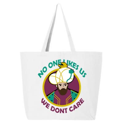 No One Likes Us We Don't Care Philadelphia 25L Jumbo Tote