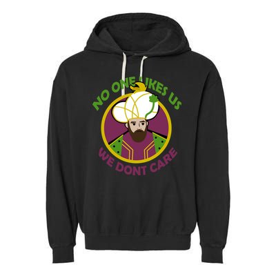 No One Likes Us We Don't Care Philly Garment-Dyed Fleece Hoodie