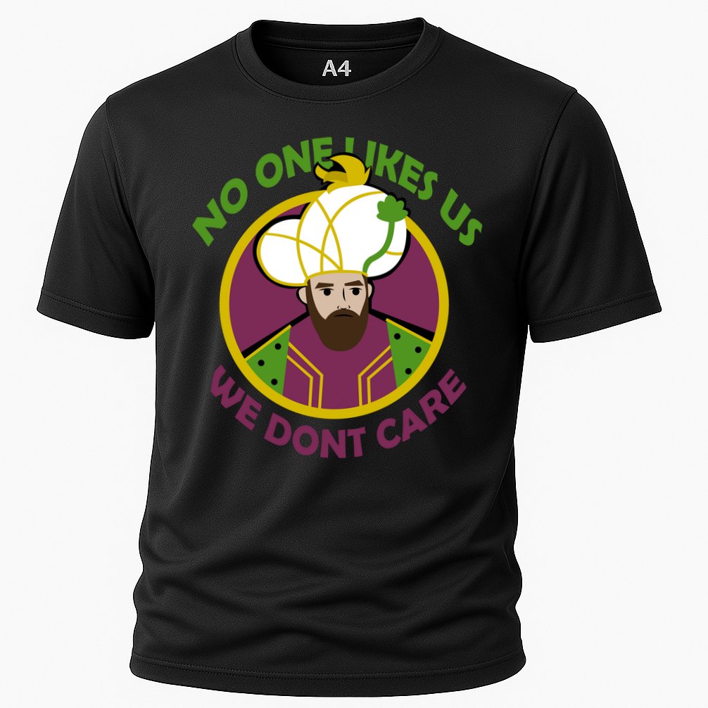 No One Likes Us We Don't Care Philly Cooling Performance Crew T-Shirt